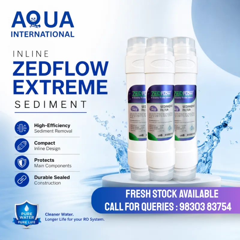 Inline ZEDFLOW Extreme Sediment Filter