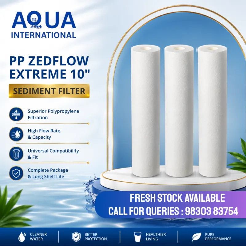 PP ZEDFLOW Extreme 10" Sediment Filter