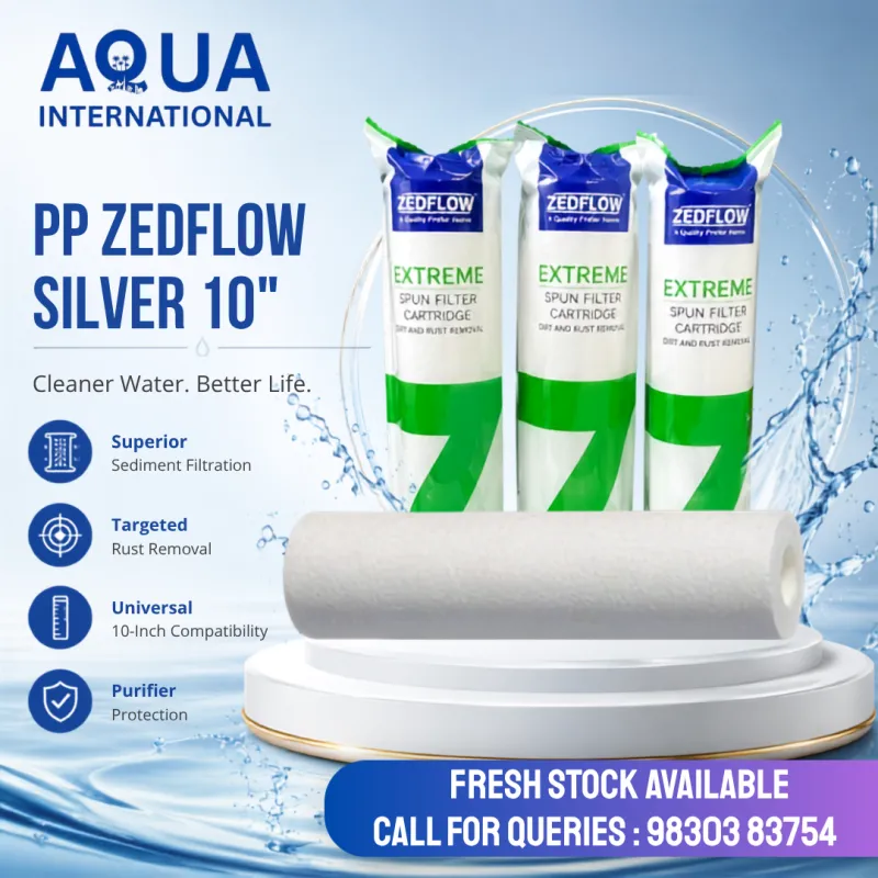 PP ZEDFLOW Silver 10" Sediment Filter